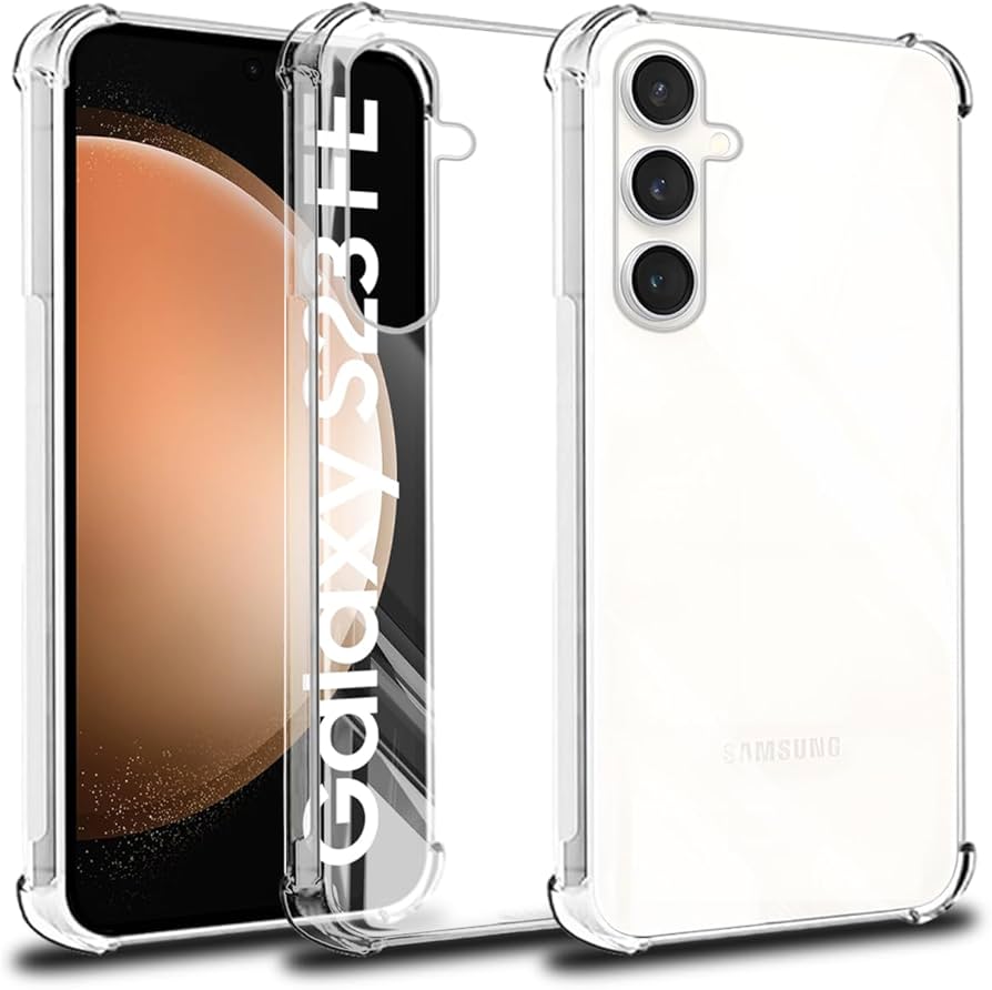 GALAXY s23 fe 本体クリーム ケース付き Amazon.co.jp: 対応 galaxy s23 FE 5G ケース クリア ケース